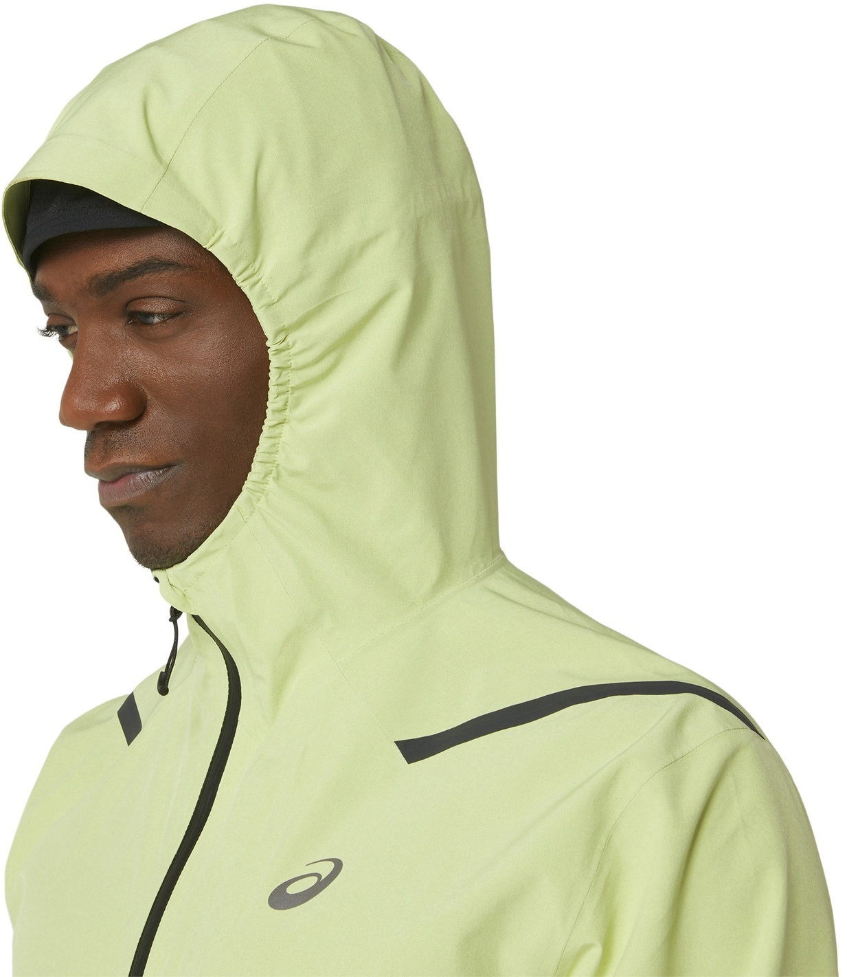 Куртка для бега Asics ( 2011C242 ) ACCELERATE WATERPROOF 2.0 JACKET 2024 GLOW YELLOW 2XL желтый фото 4