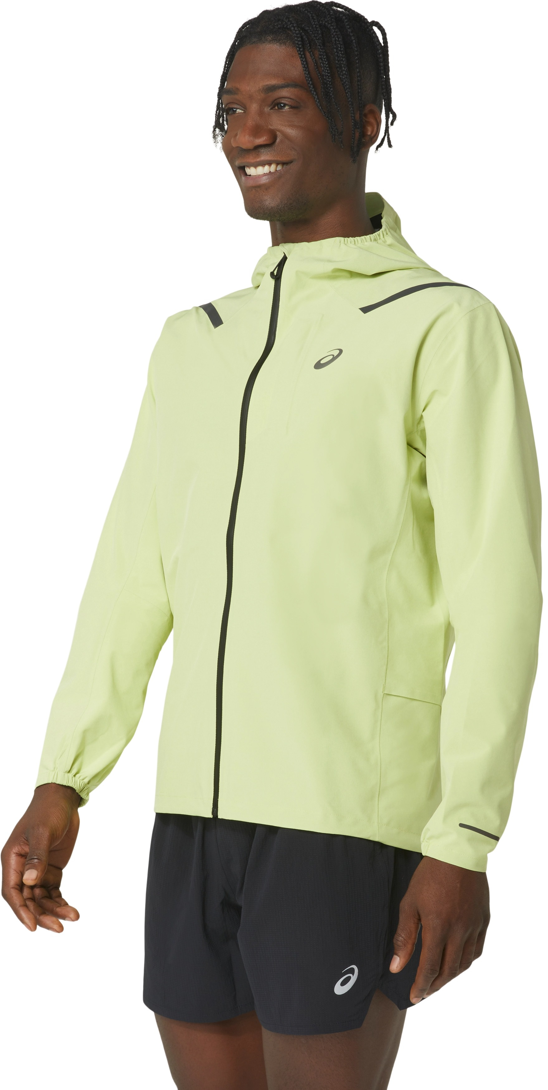 Куртка для бігу Asics (2011C242) ACCELERATE WATERPROOF 2.0 JACKET 2024 GLOW YELLOW 2XL жовтийфото3