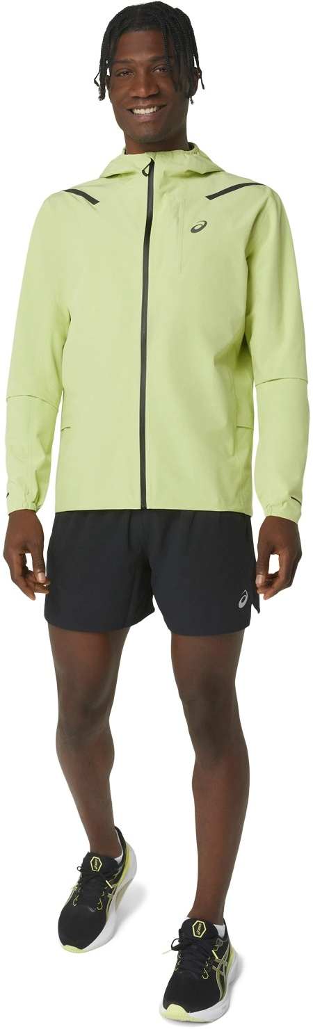 Куртка для бега Asics ( 2011C242 ) ACCELERATE WATERPROOF 2.0 JACKET 2024 GLOW YELLOW 2XL желтый фото 8