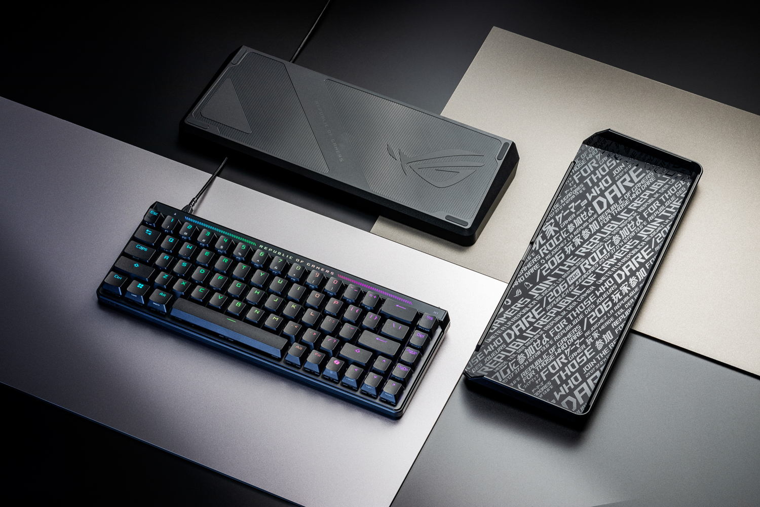 ≡ Ігрова клавіатура ASUS ROG Falchion Ace HFX Magnetic Switches