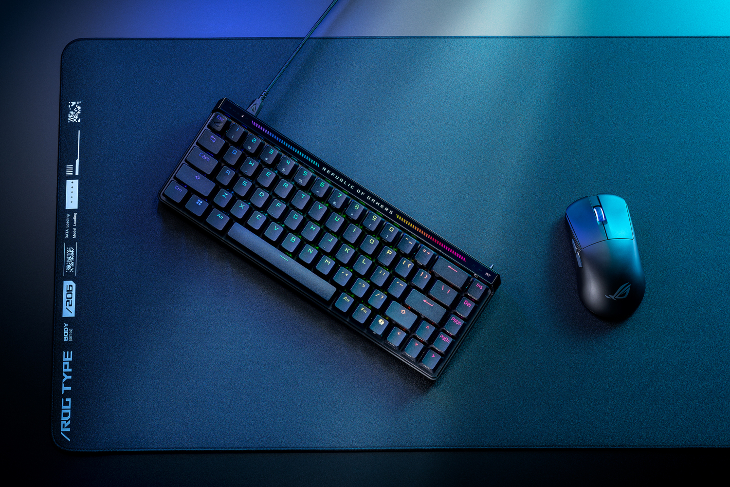 ≡ Ігрова клавіатура ASUS ROG Falchion Ace HFX Magnetic