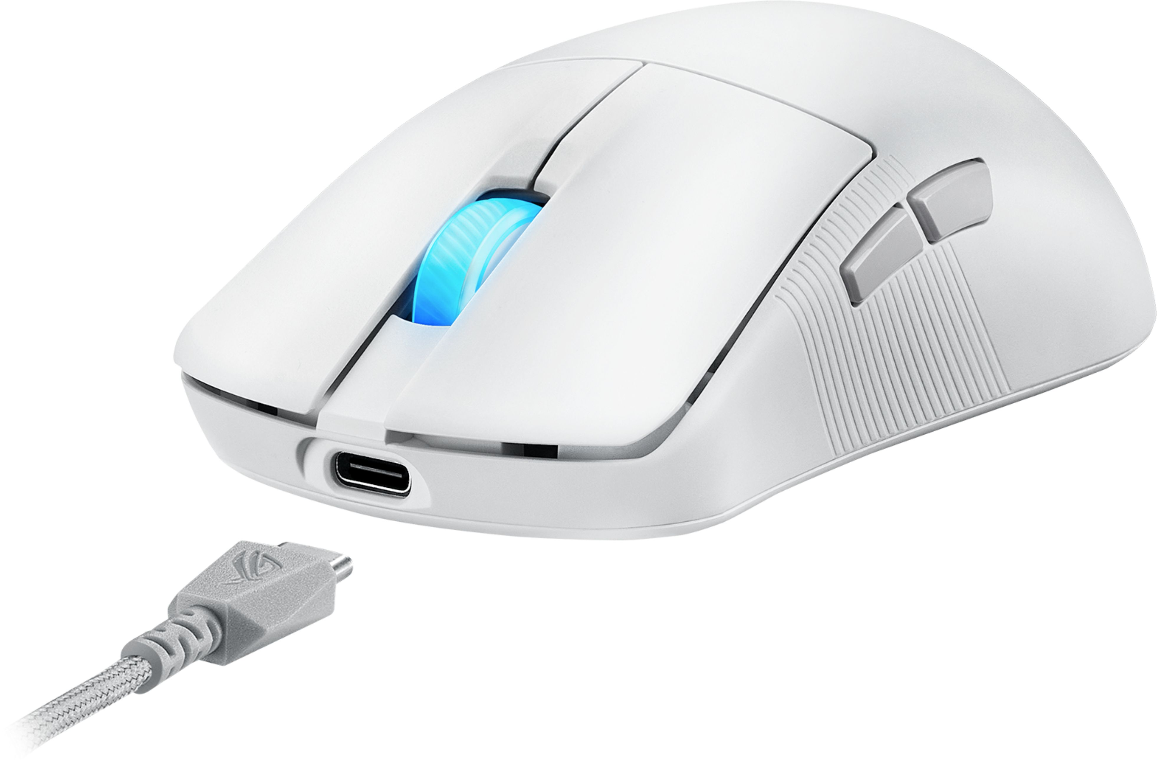 Ігрова миша ASUS ROG Harpe Ace Mini White (90MP03Z0-BMUA10)фото9