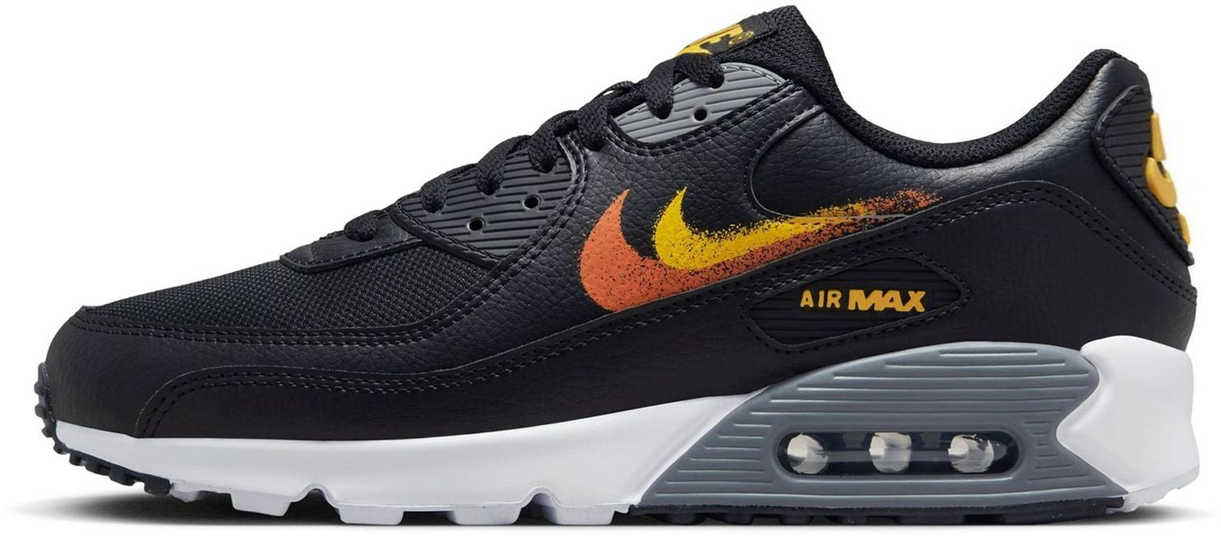 Кросівки чоловічі Nike Air Max 90 FJ4229-001 46 (12 US) чорніфото2