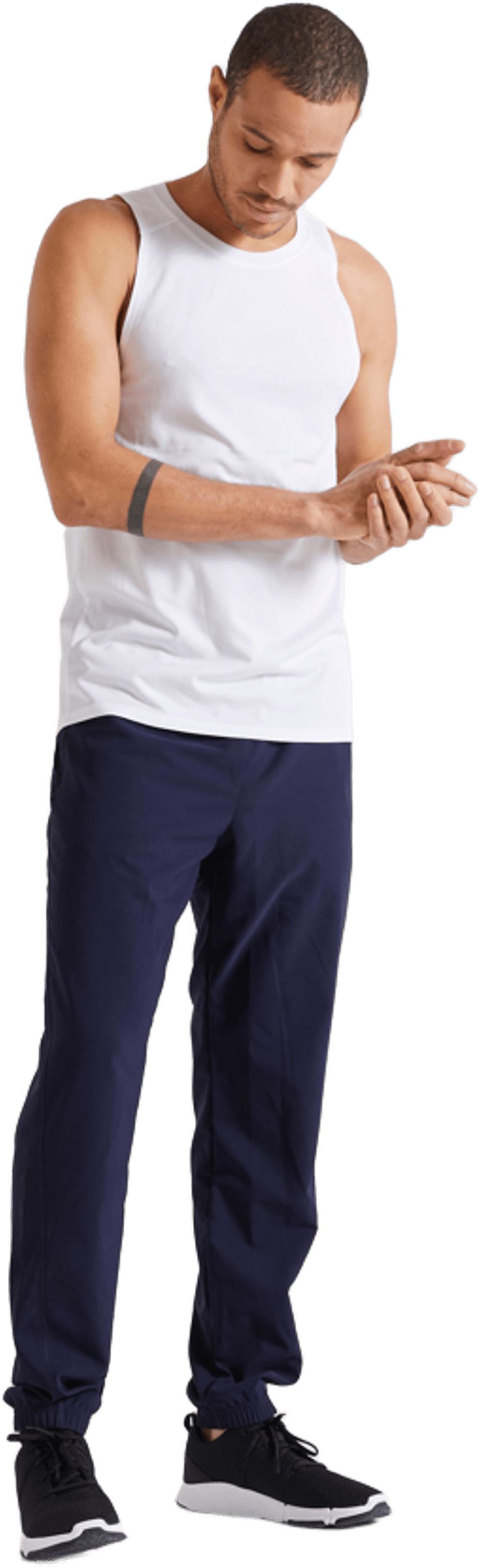 Штаны мужские для фитнеса Domyos 8569365 2XL (L34) синие фото 