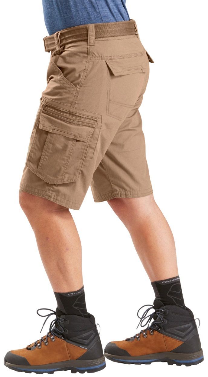 Шорты мужские для трекинга Forclaz Travel 500 8579289 46 коричневые фото 5