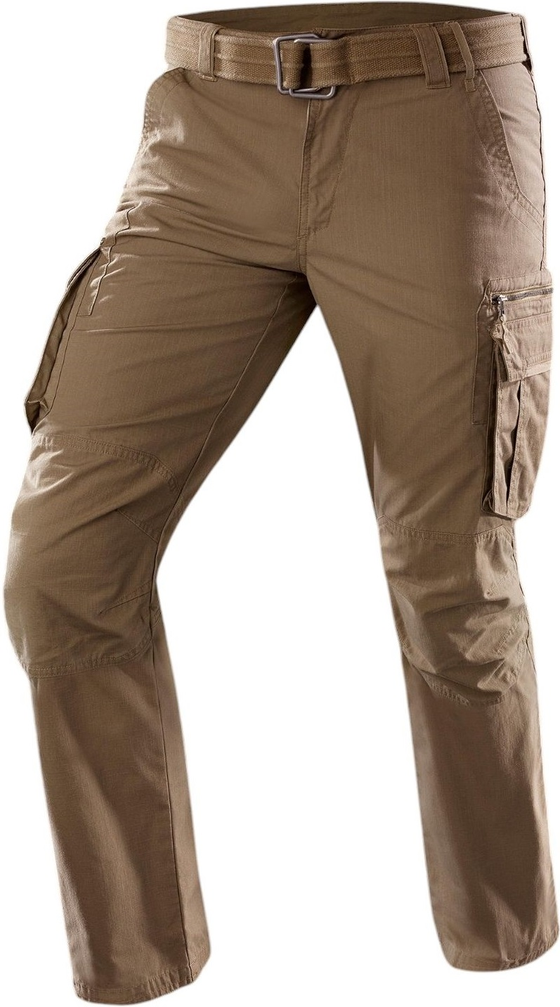 Штаны мужские для трекинга Forclaz Travel100 8579849 38 коричневые фото 2