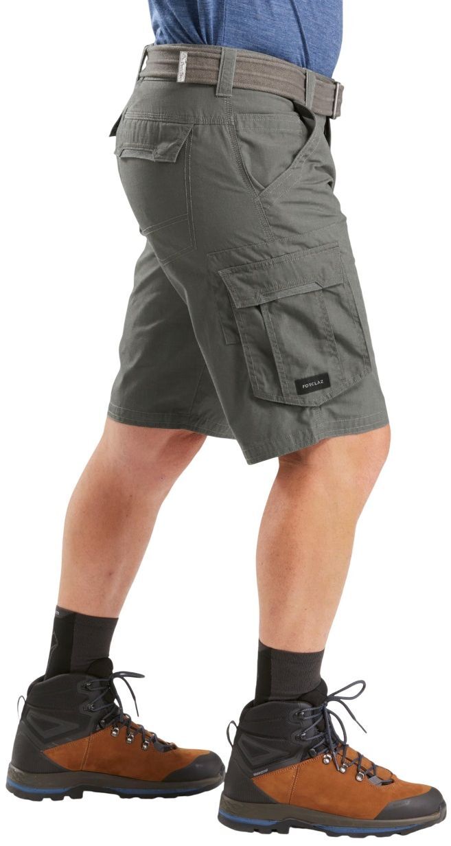 Шорти чоловічі для туризму Forclaz Travel 500 8579287 38 хакіфото3