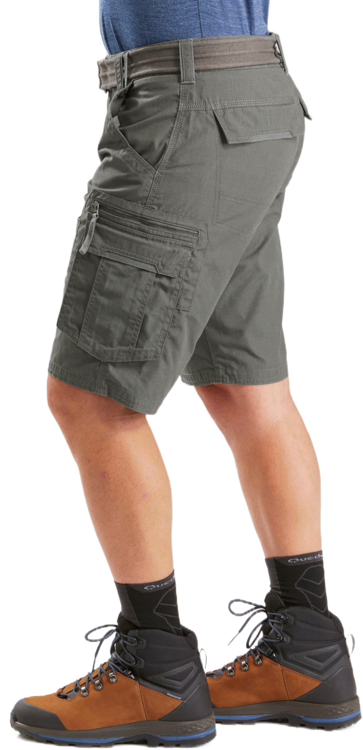 Шорти чоловічі для туризму Forclaz Travel100 8579287 42 хакіфото5