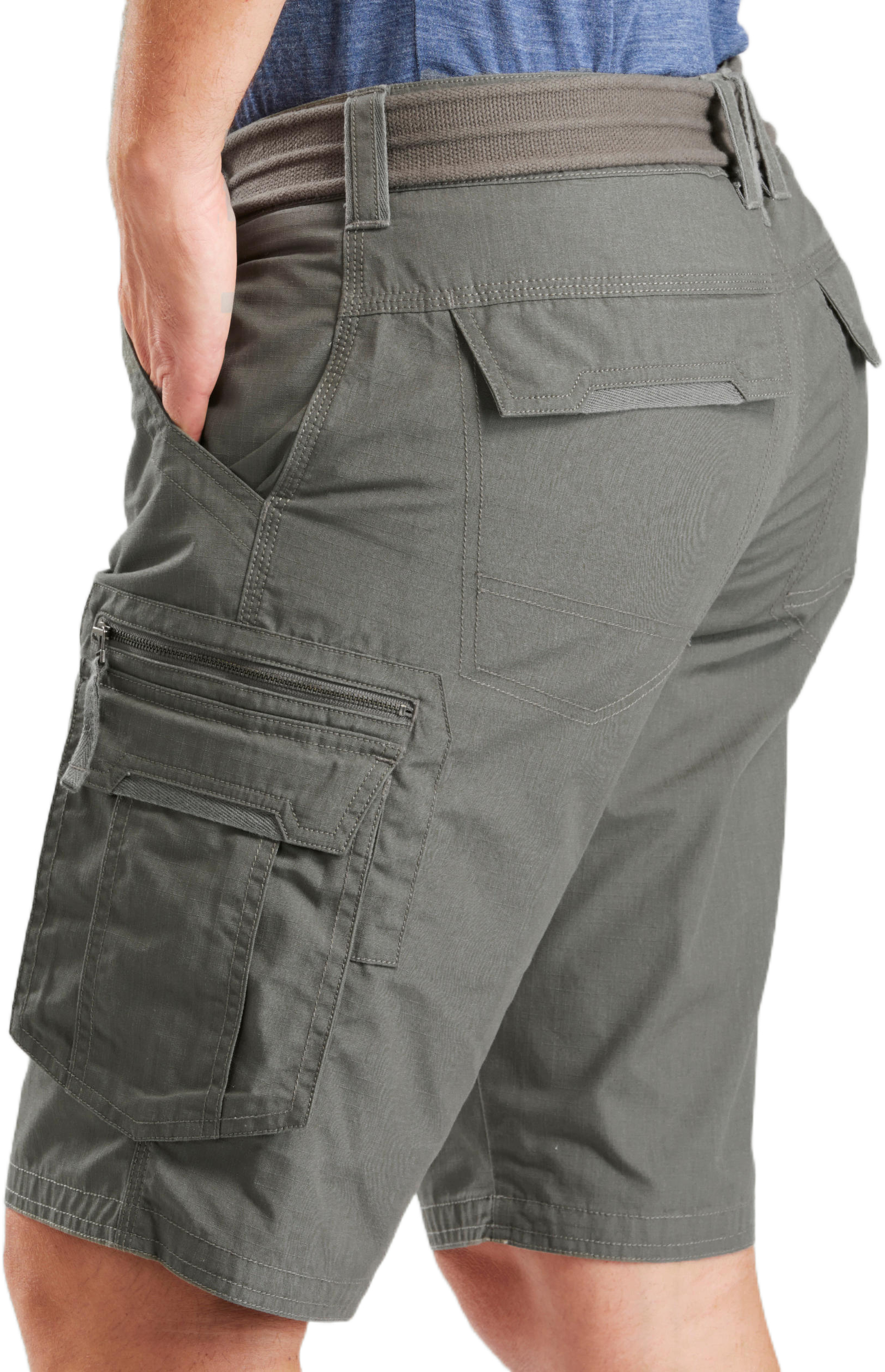 Шорти чоловічі для туризму Forclaz Travel100 8579287 42 хакіфото6