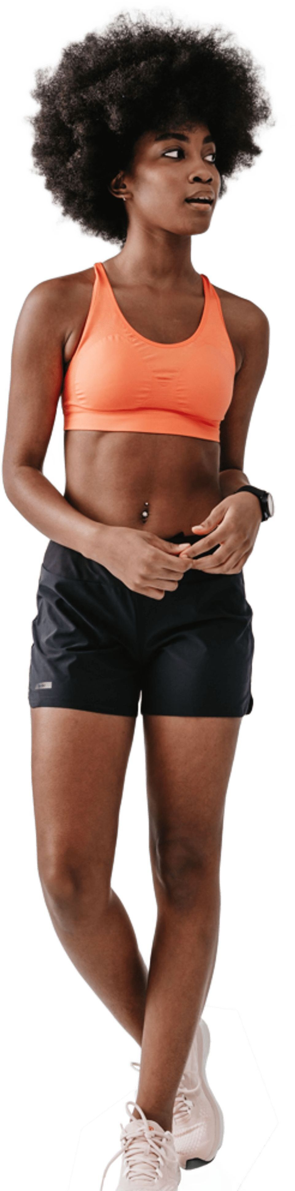 Шорты женские для бега Kalenji Run Dry 8553338 XXL черные фото 