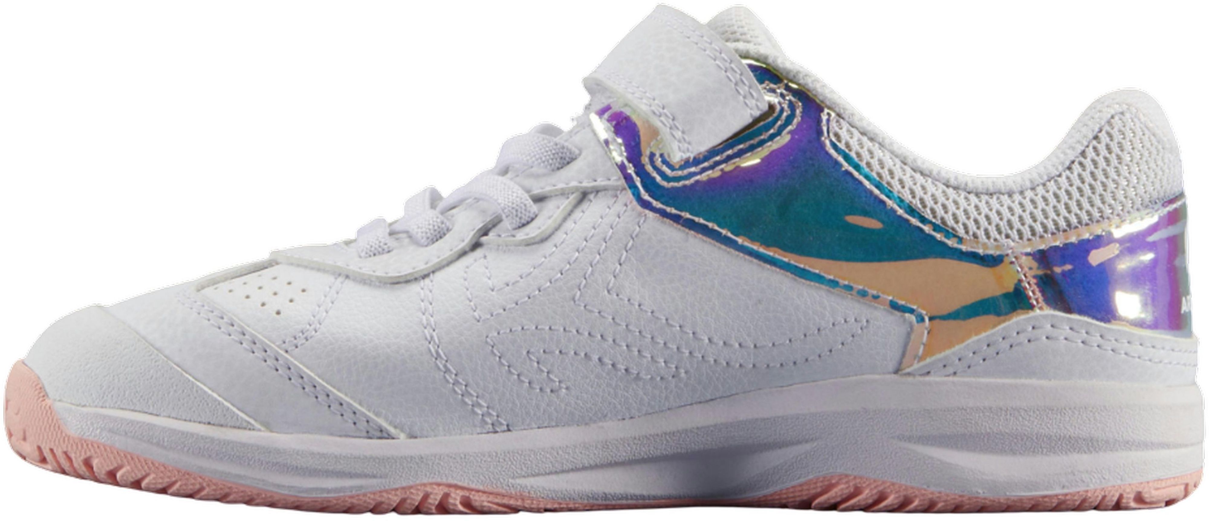 Кроссовки детские для тенниса Decathlon TS160 962625 28 белые фото 