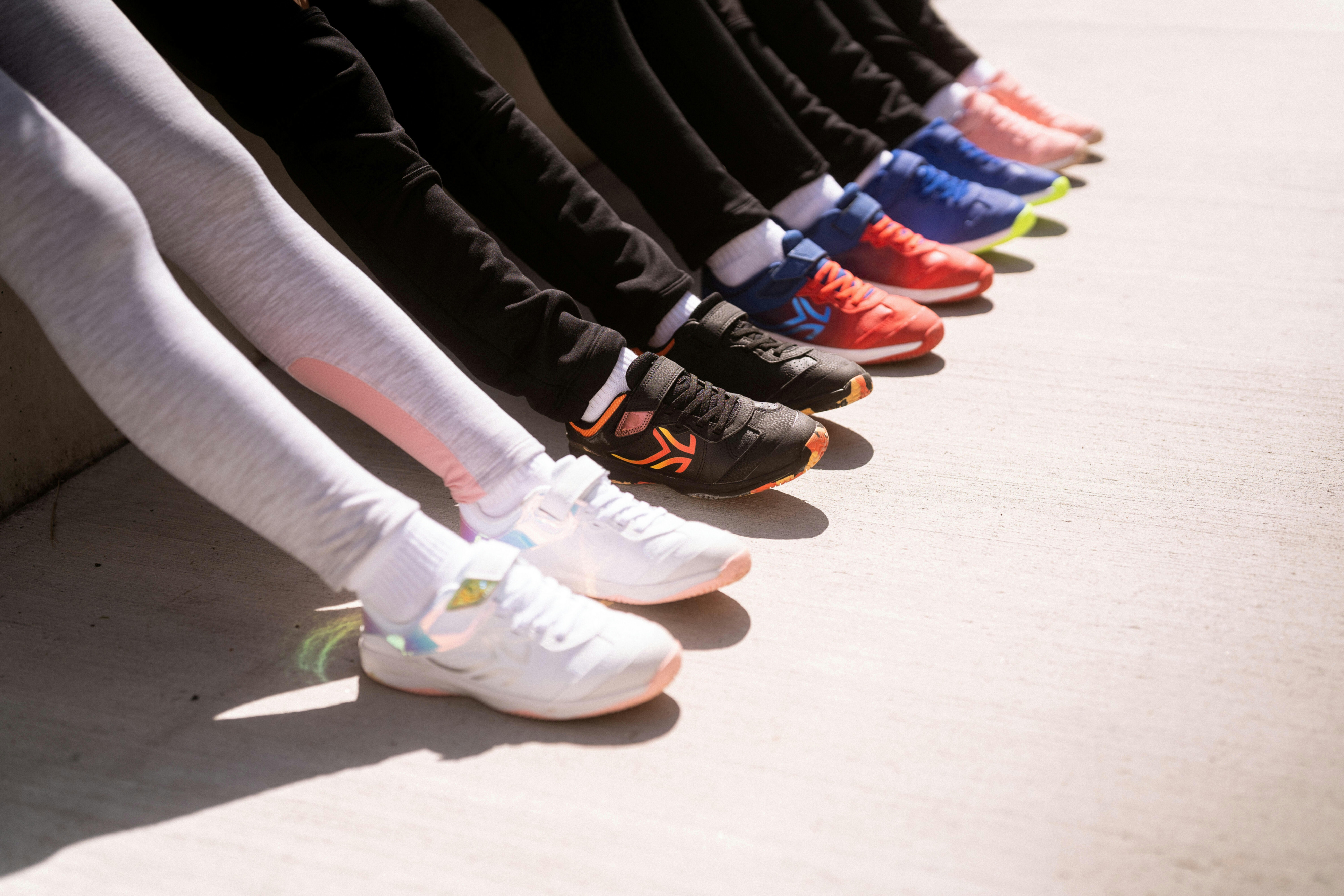 Кроссовки детские для тенниса Decathlon TS160 962625 28 белые фото 