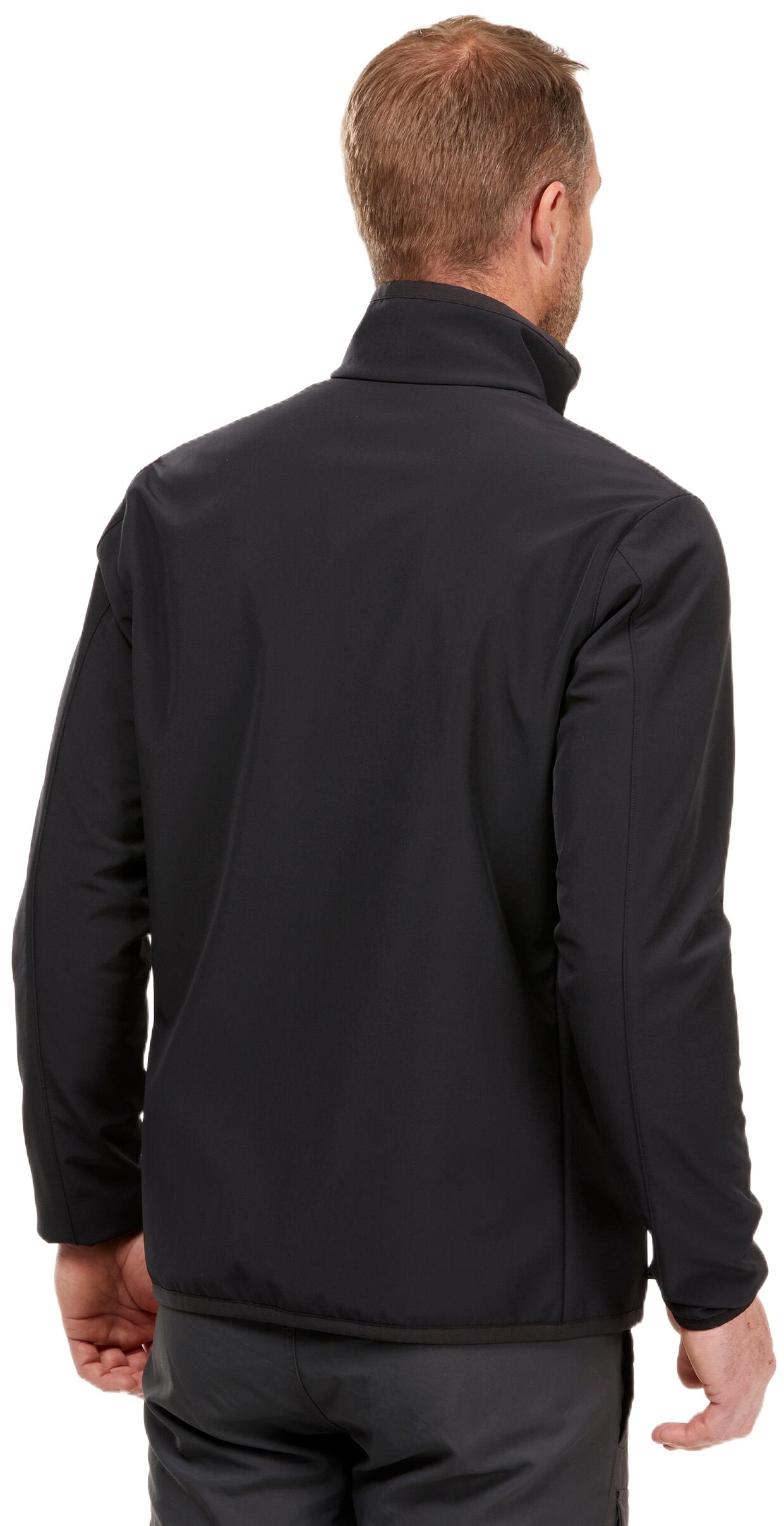 Куртка ветрозащитная мужская для трекинга Forclaz MT100 8580219 2XL черная фото 