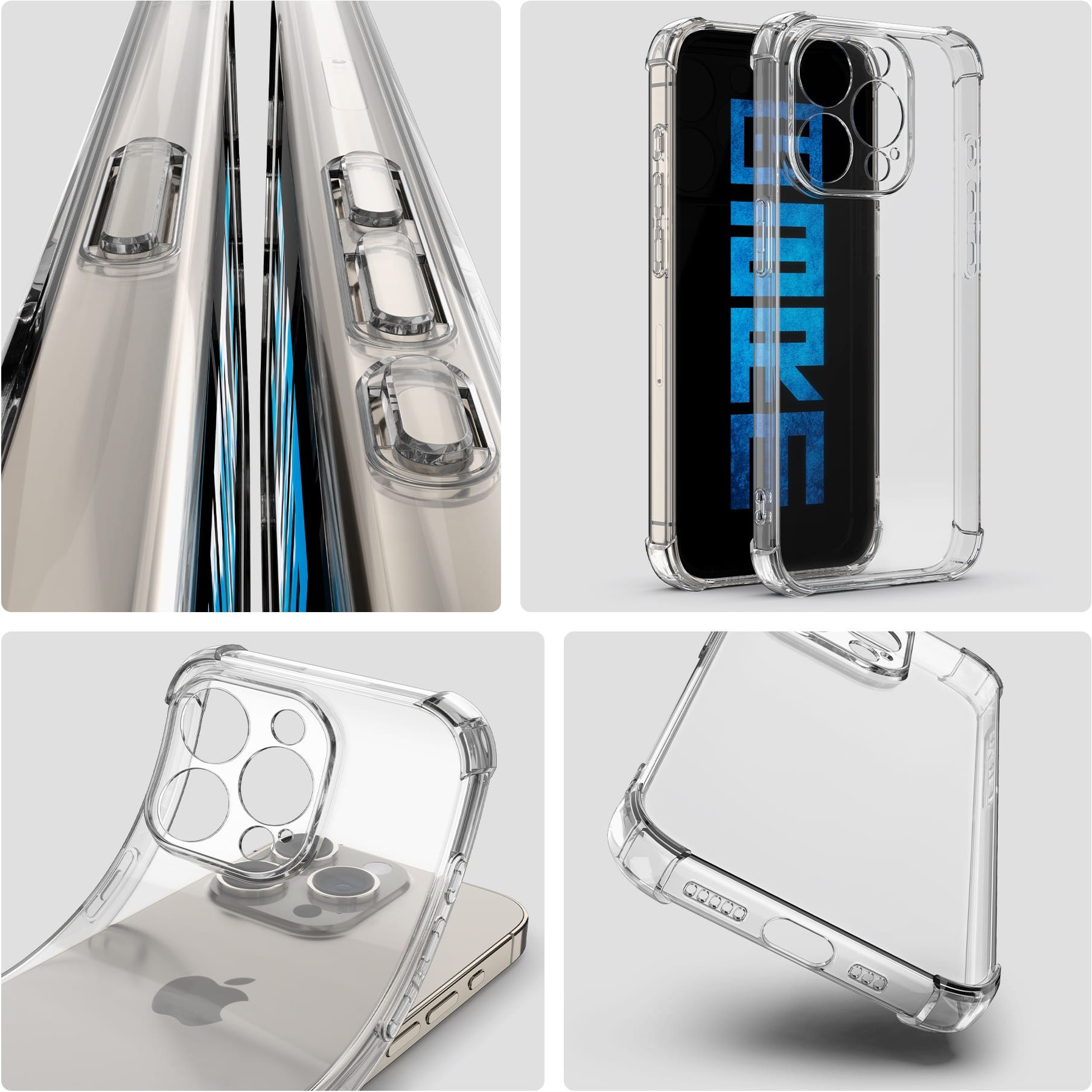 Чехол ArmorStandart Air Force для Apple iPhone 16 Camera cover Clear (ARM78500) фото 5