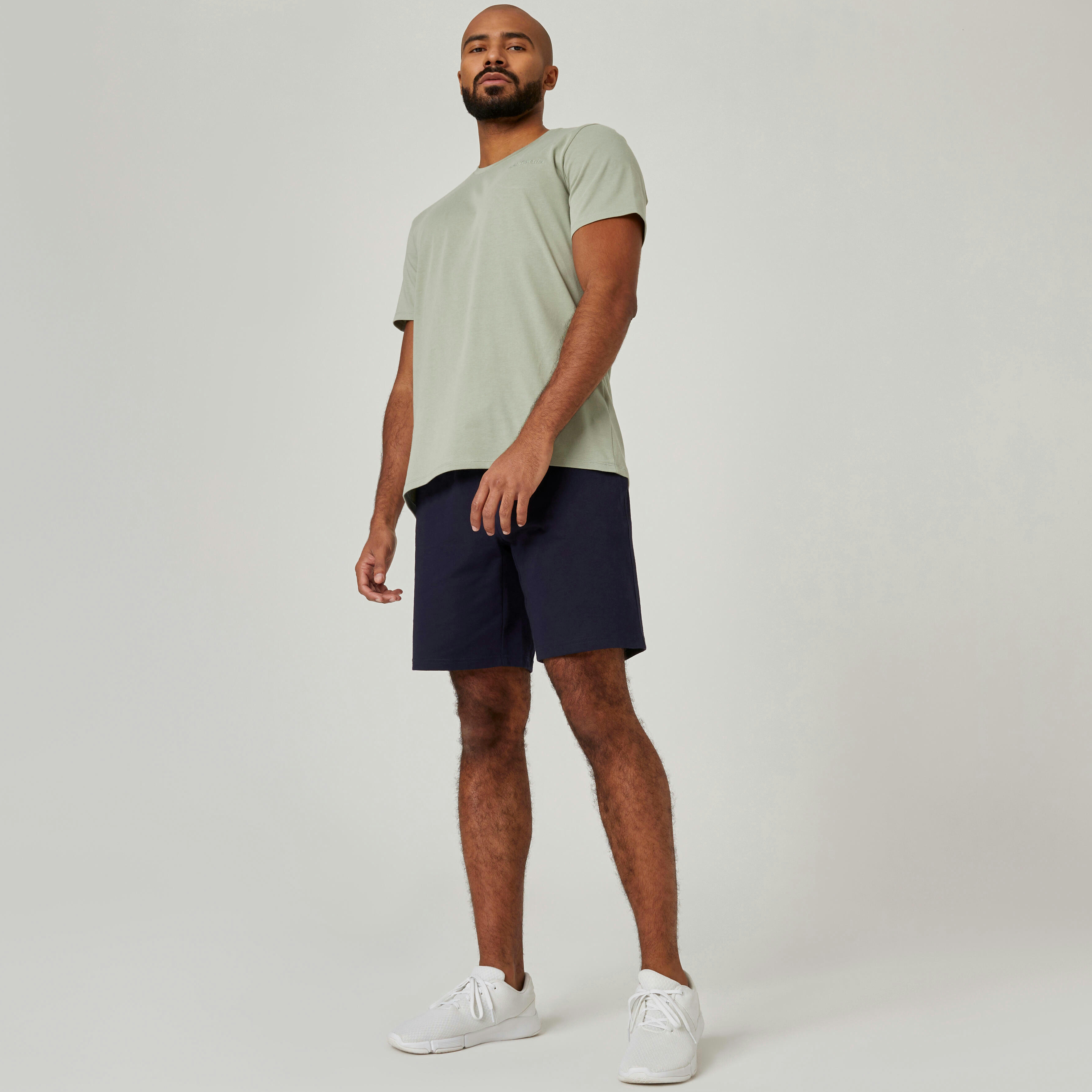 Шорты спортивные мужские Domyos Essentials 8645060 S синие фото 2