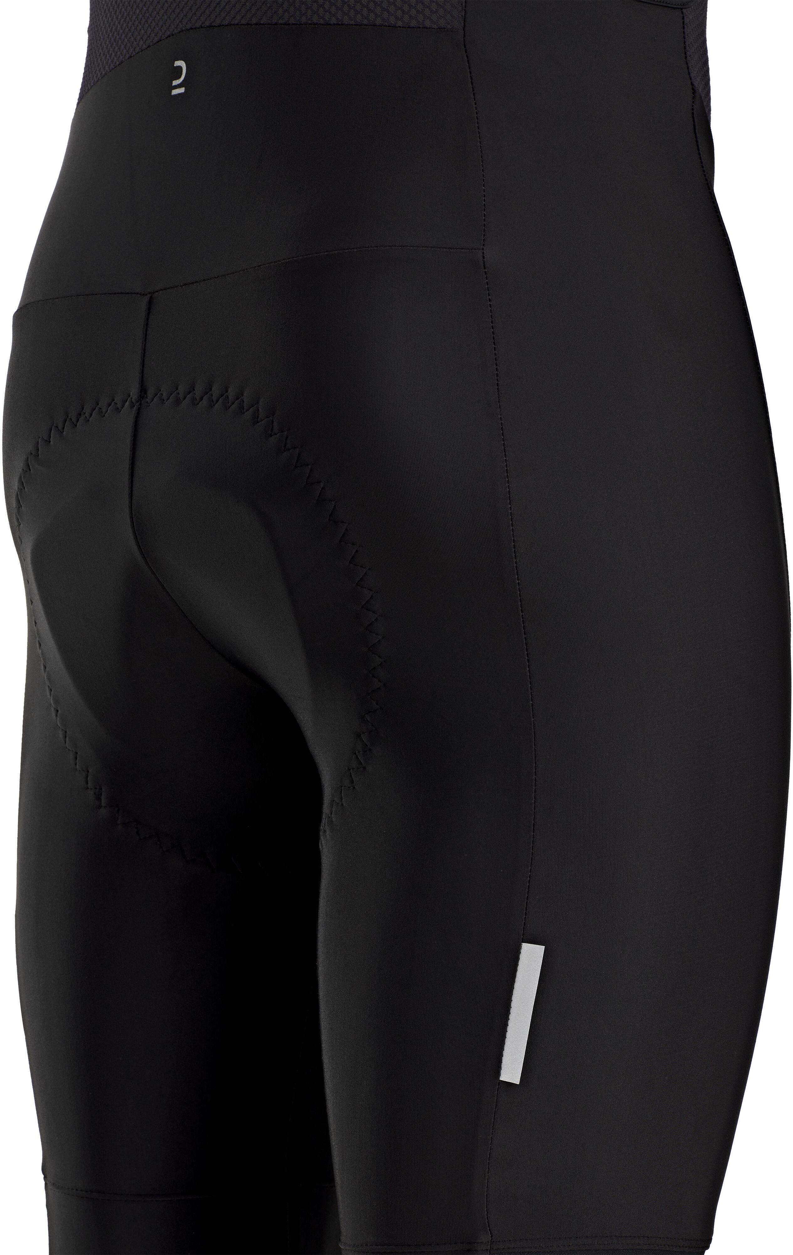 Впелошорти чоловічі Van Rysel RC100 з бретельками 8644156 XL чорніфото3