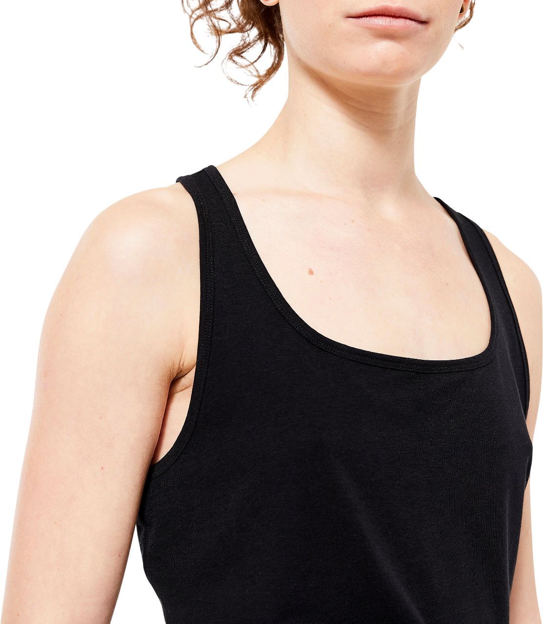 Майка жіноча для фітнесу Domyos 500 8645599 S чорнафото