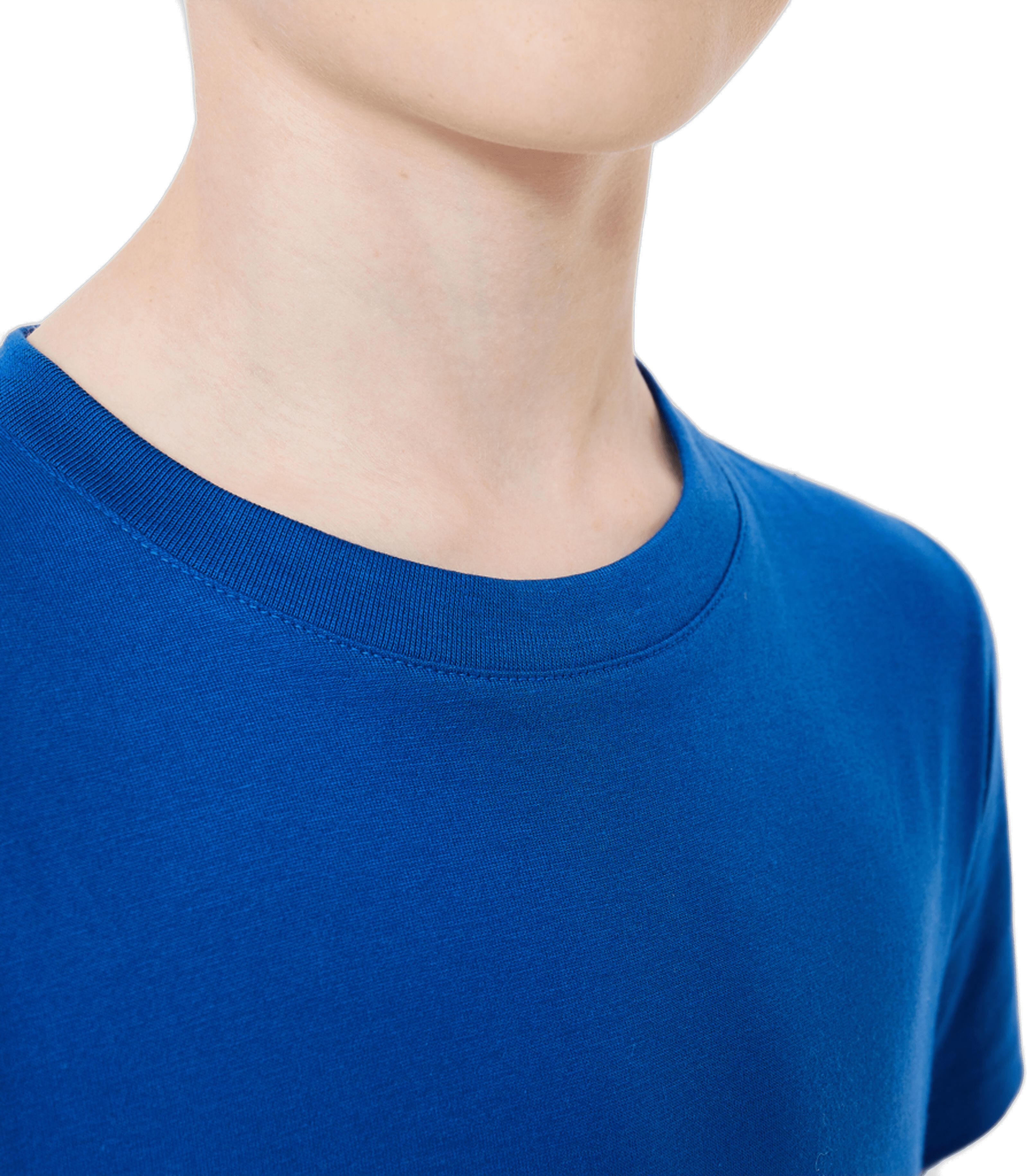 Футболка детская Domyos 500 8751825 8-9 р (131-140 см) синяя фото 4