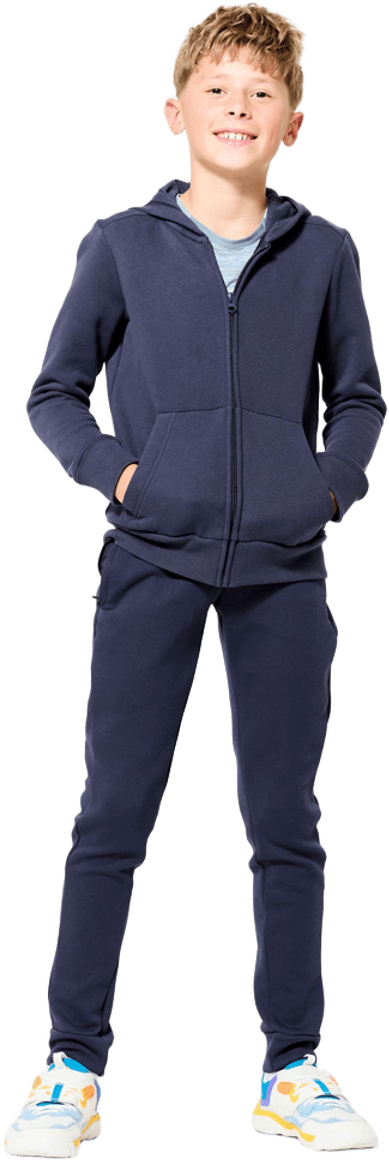 Штаны спортивные для мальчиков Domyos 900 8612544 14-15 р (161-172 см) синие фото 