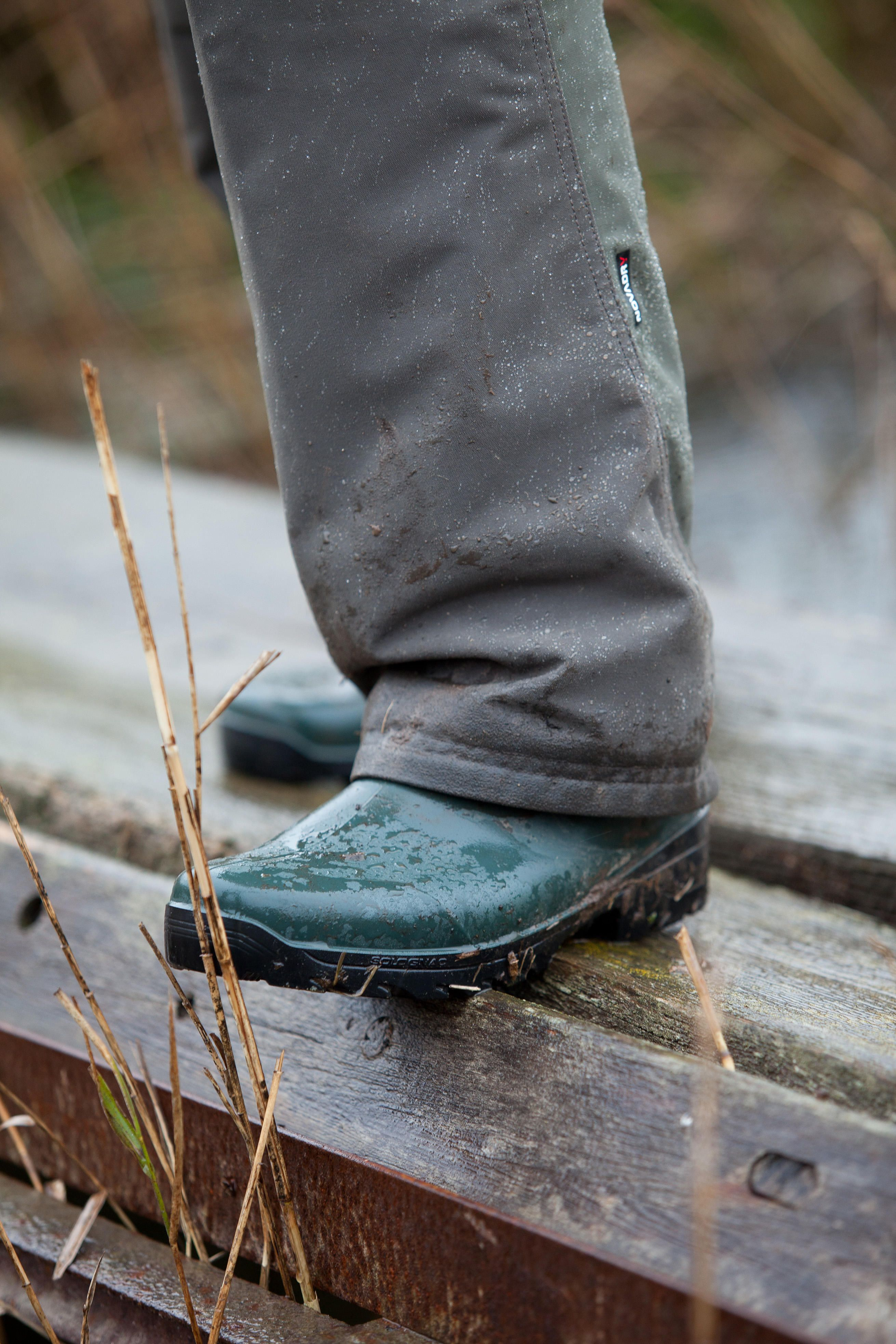 Сапоги мужские для охоты Solognac Glenarm 300 8339486 44 зеленые фото 