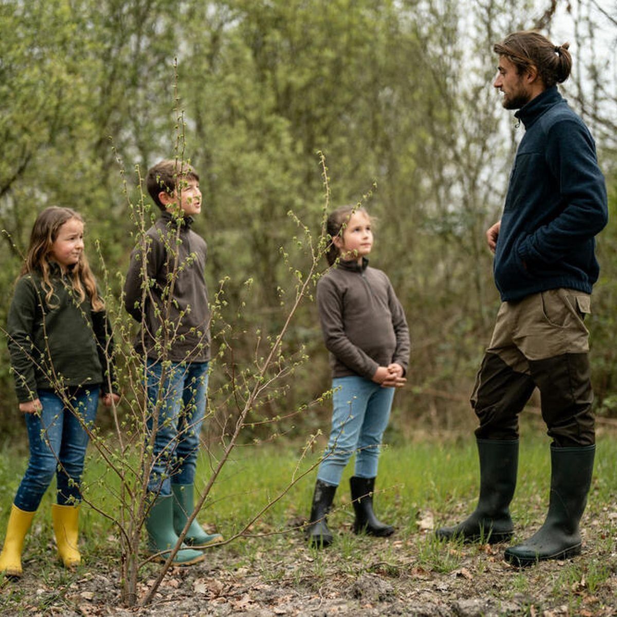 Сапоги мужские для охоты Solognac Glenarm 300 8339486 44 зеленые фото 