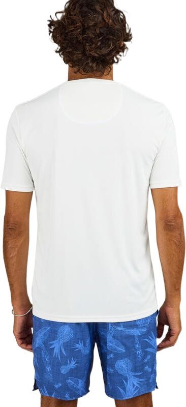 Футболка мужская для серфинга Olaian солнцезащитная 8752025 XS белая фото 