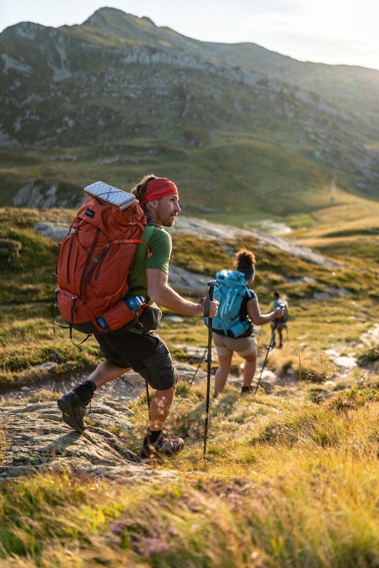 Штаны мужские для трекинга Forclaz MT100 модульные 8666242 XL серые фото 