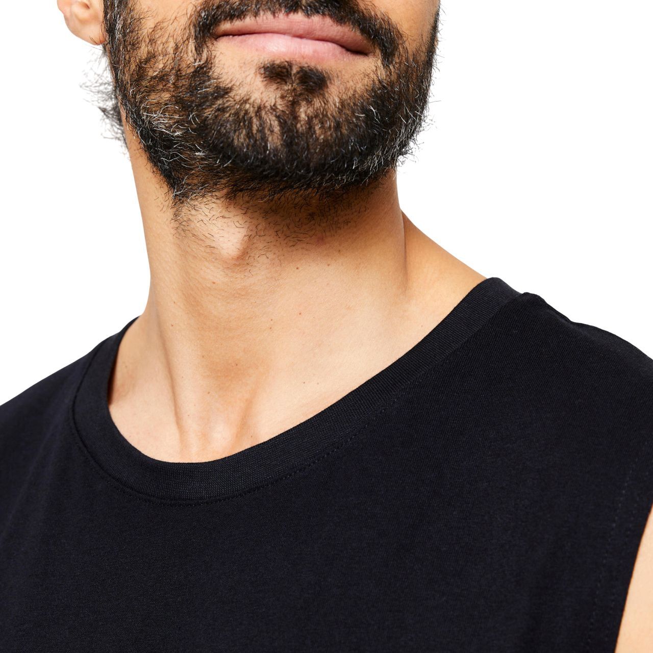 Майка спортивная мужская Domyos 8667061 S черная фото 4