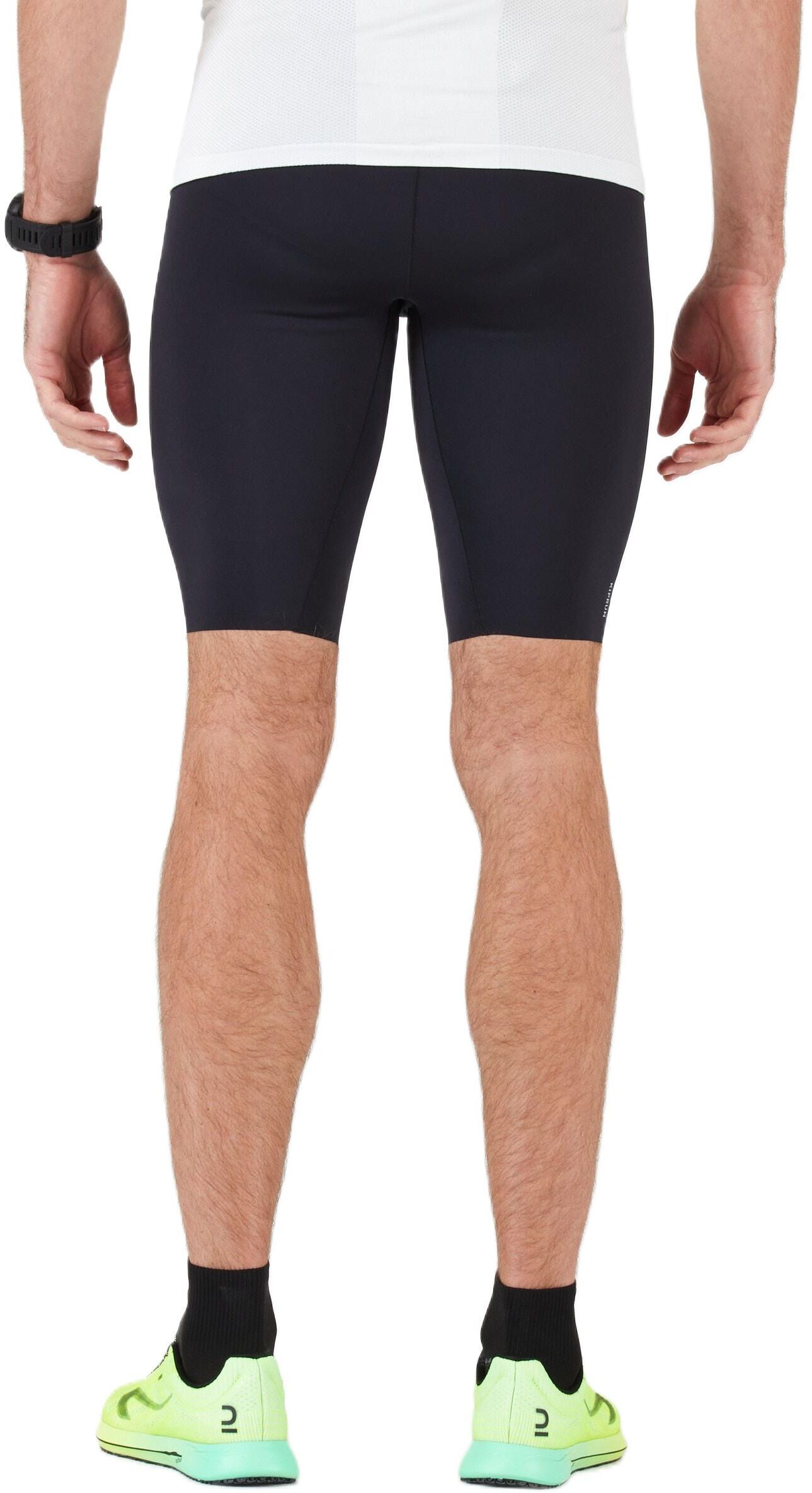 Тайтсы мужские для бега Kiprun короткие 8588342 2XL черные фото 2