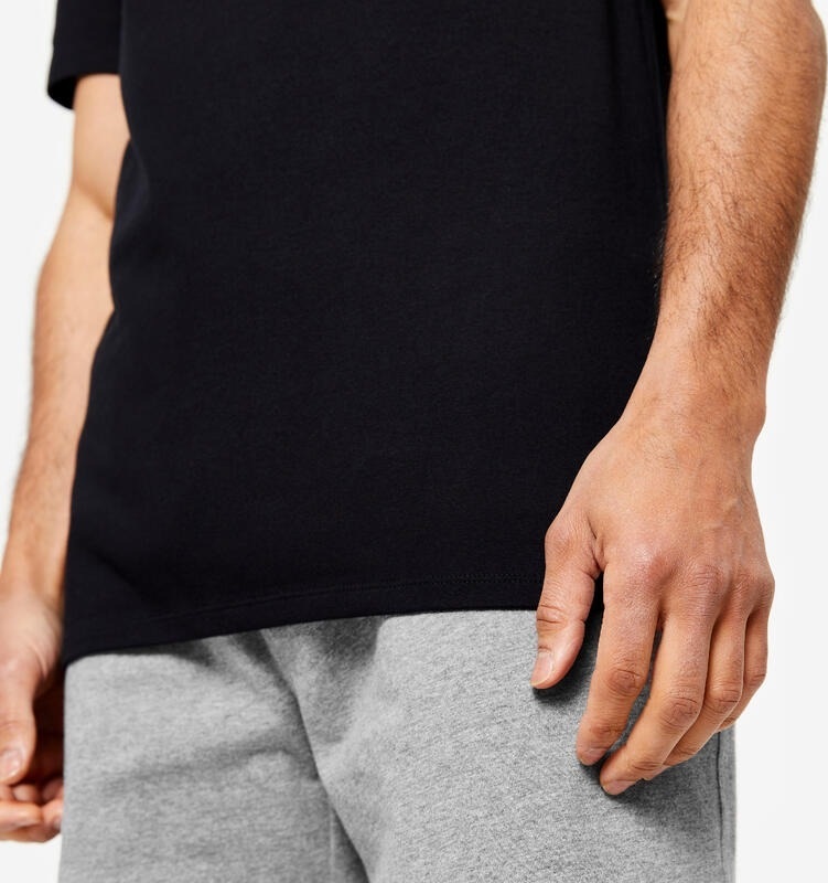 Футболка мужская спортивная Domyos 8543994 2XL черная фото 6