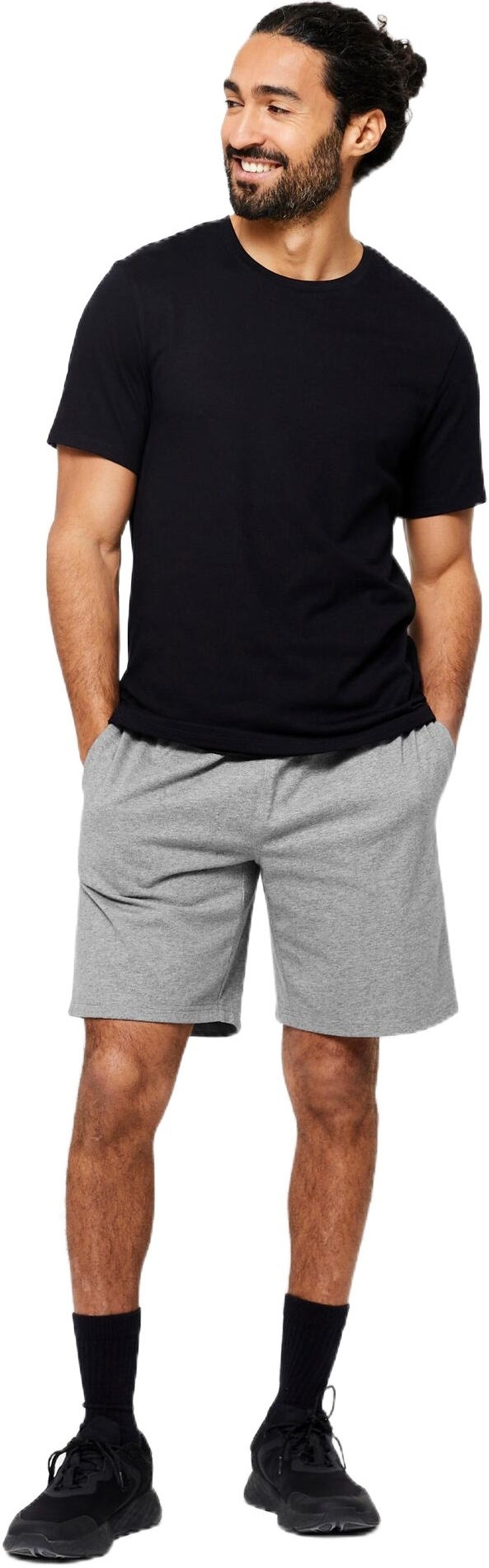 Футболка мужская спортивная Domyos 8543994 2XL черная фото 3