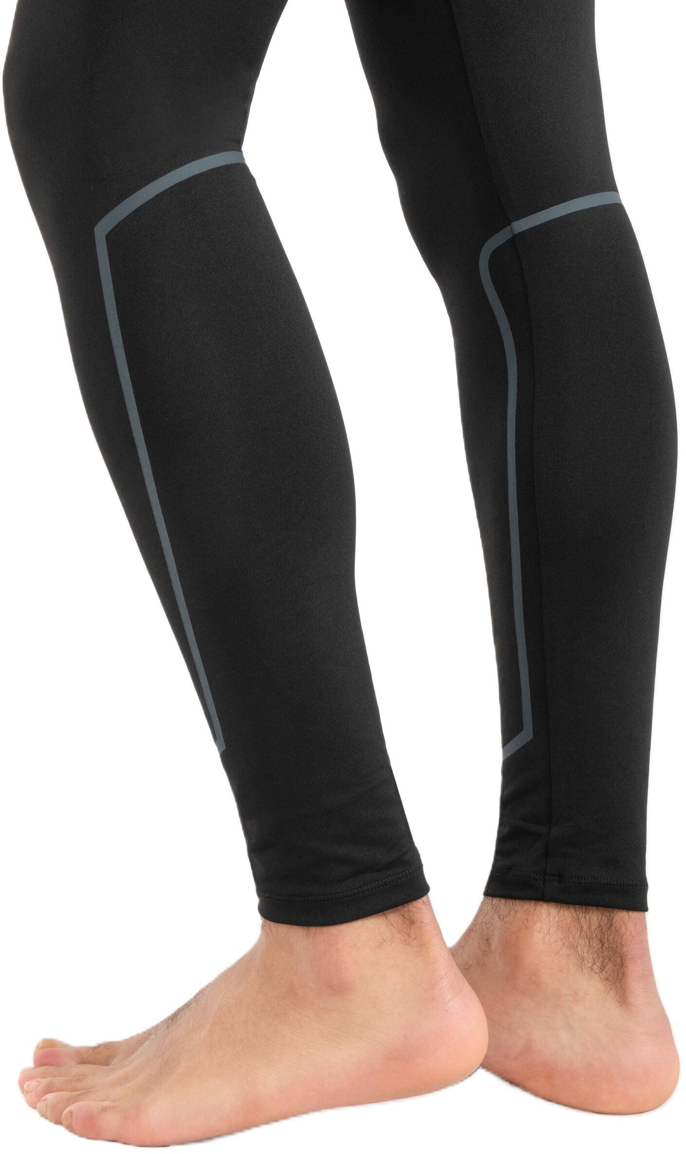 Термоштаны мужские Kipsta Keepcomfort 100 8619310 2XL черные фото 4