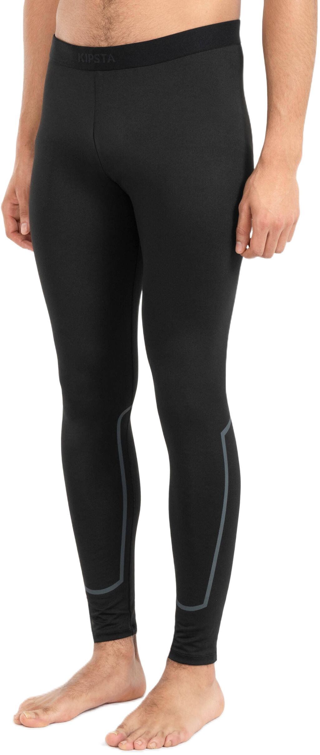 Термоштаны мужские Kipsta Keepcomfort 100 8619310 2XL черные фото 3