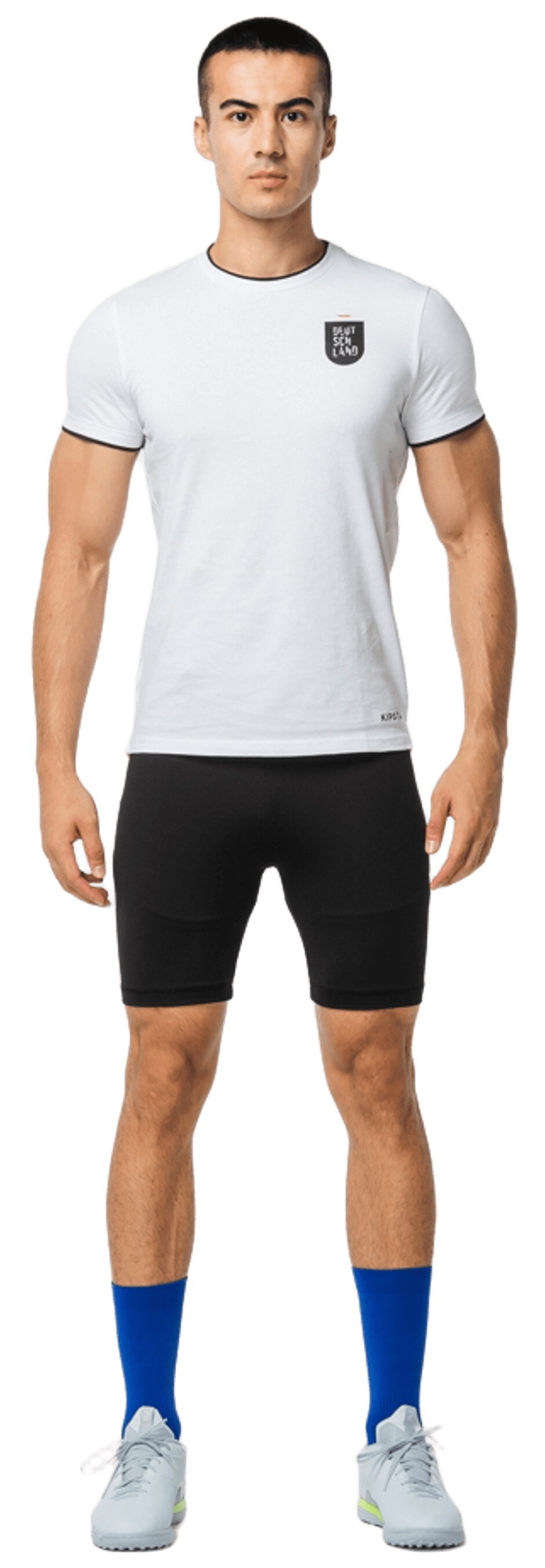 Термошорти чоловічі Kipsta Keepcomfort 100 8619325 2XL чорніфото4