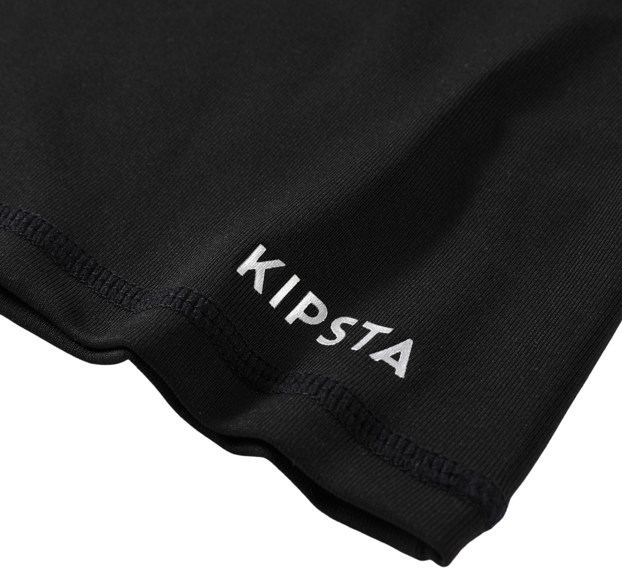 Термолонгслів дитячий Kipsta Keepcomfort 100 з довгими рукавами 8619327 5-6 р (113-122 см) чорнийфото