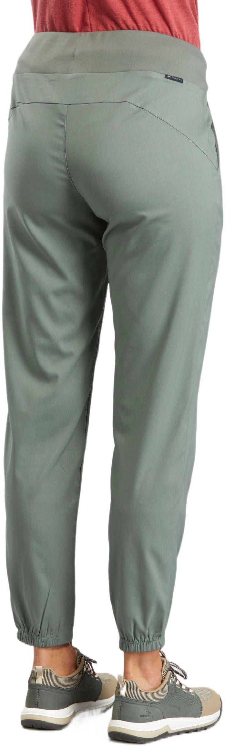 Штаны женские для туризма Quechua NH100 8554842 44 хаки фото 