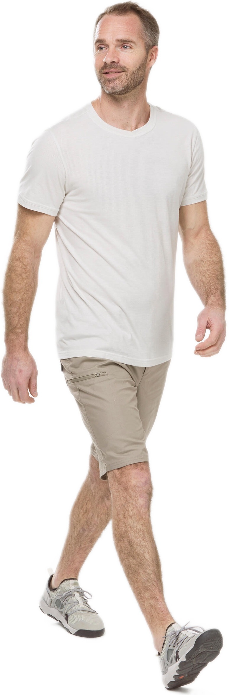 Шорти-бермуди чоловічі для туризму Quechua NH500 Regular 8644368 38 бежевіфото7