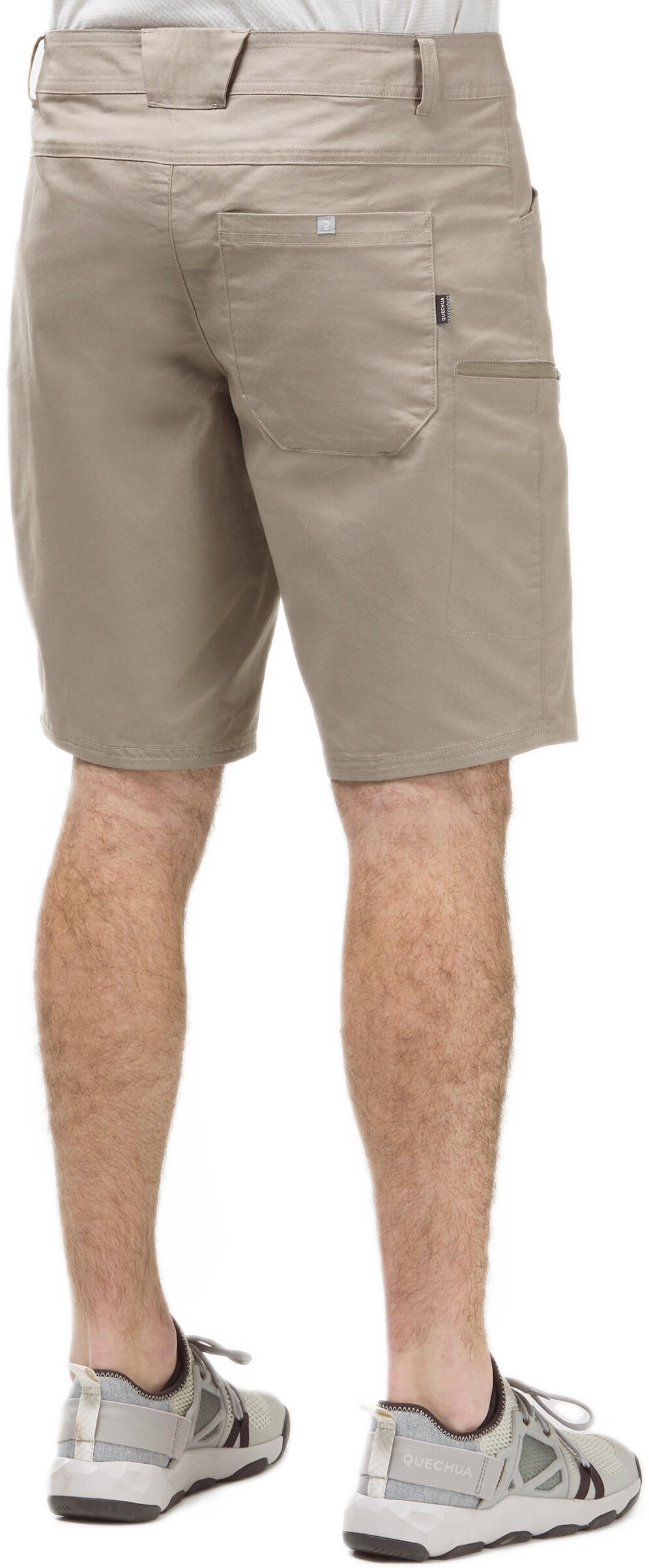 Шорти-бермуди чоловічі для туризму Quechua NH500 Regular 8644368 38 бежевіфото2