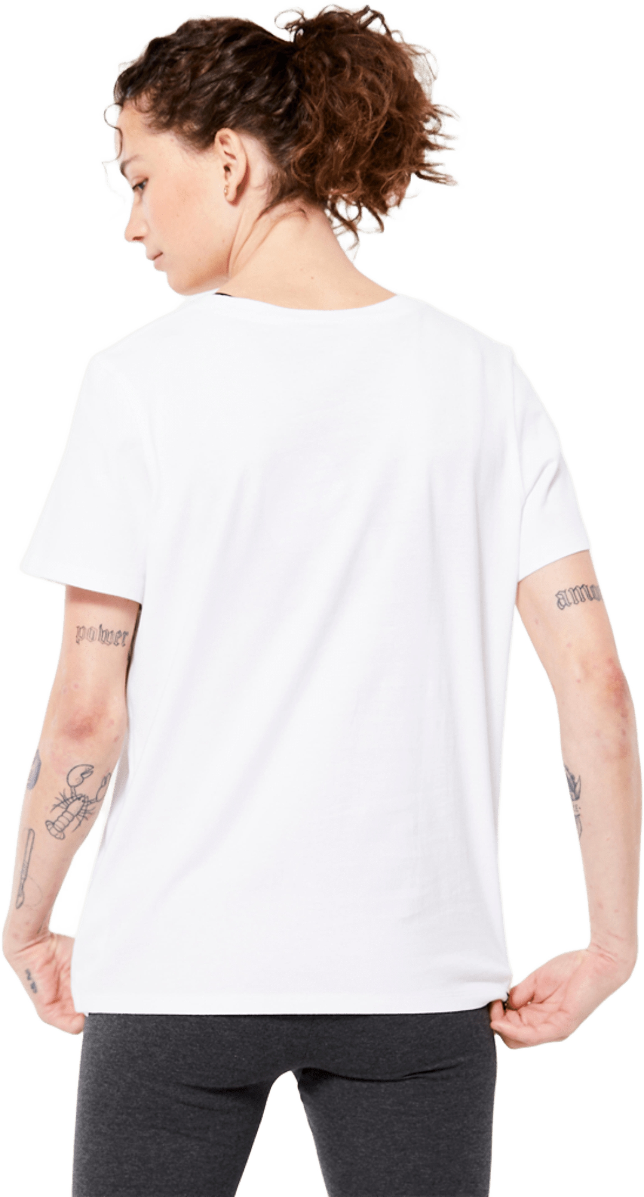 Футболка спортивная женская Nyamba 500 8736398 XS белая фото 2