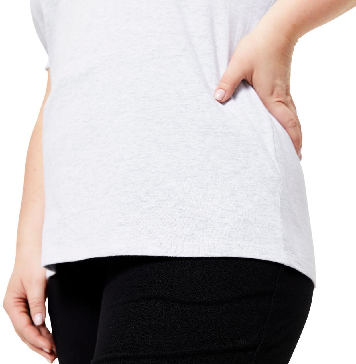 Футболка спортивная женская Domyos 500 8736399 M серая фото 