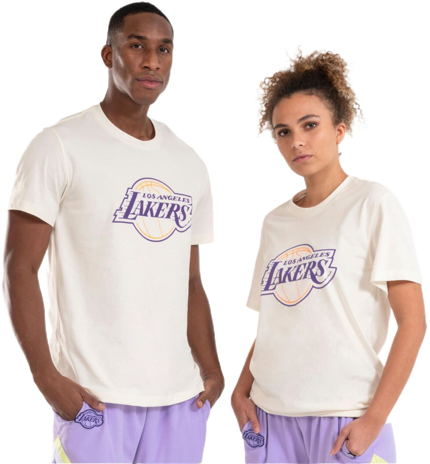 Футболка для баскетбола Tarmak 900 NBA Lakers 8819950 XS белая фото 4