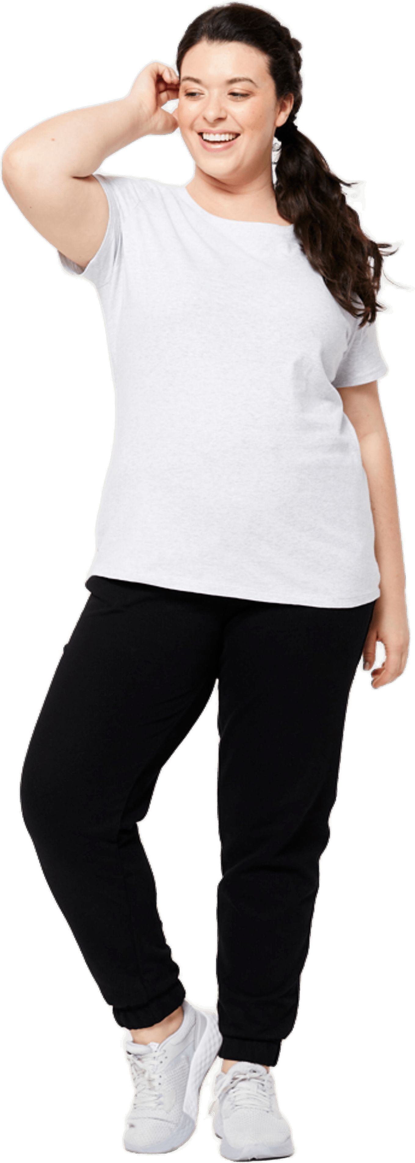 Футболка спортивная женская Domyos 500 8736399 3XL серая фото 