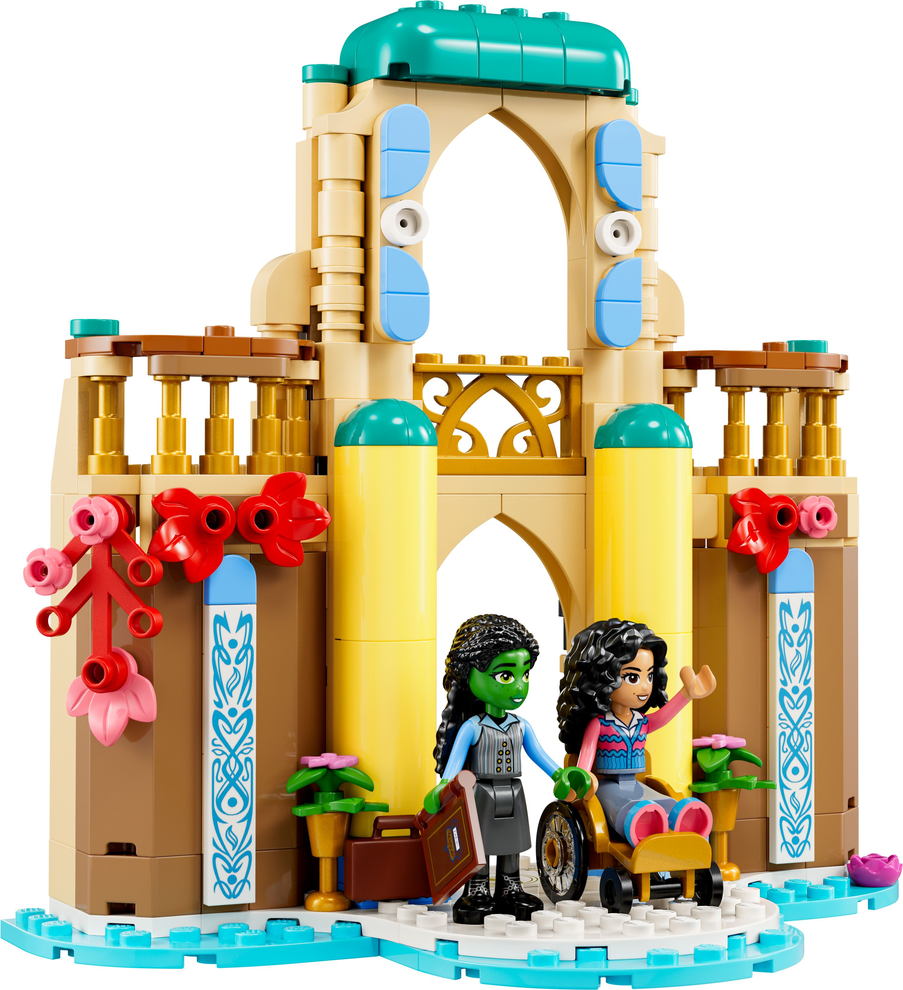 Конструктор LEGO 75681 Wicked Глинда, Эльфаба и Несароза в Университете Шыз фото 7