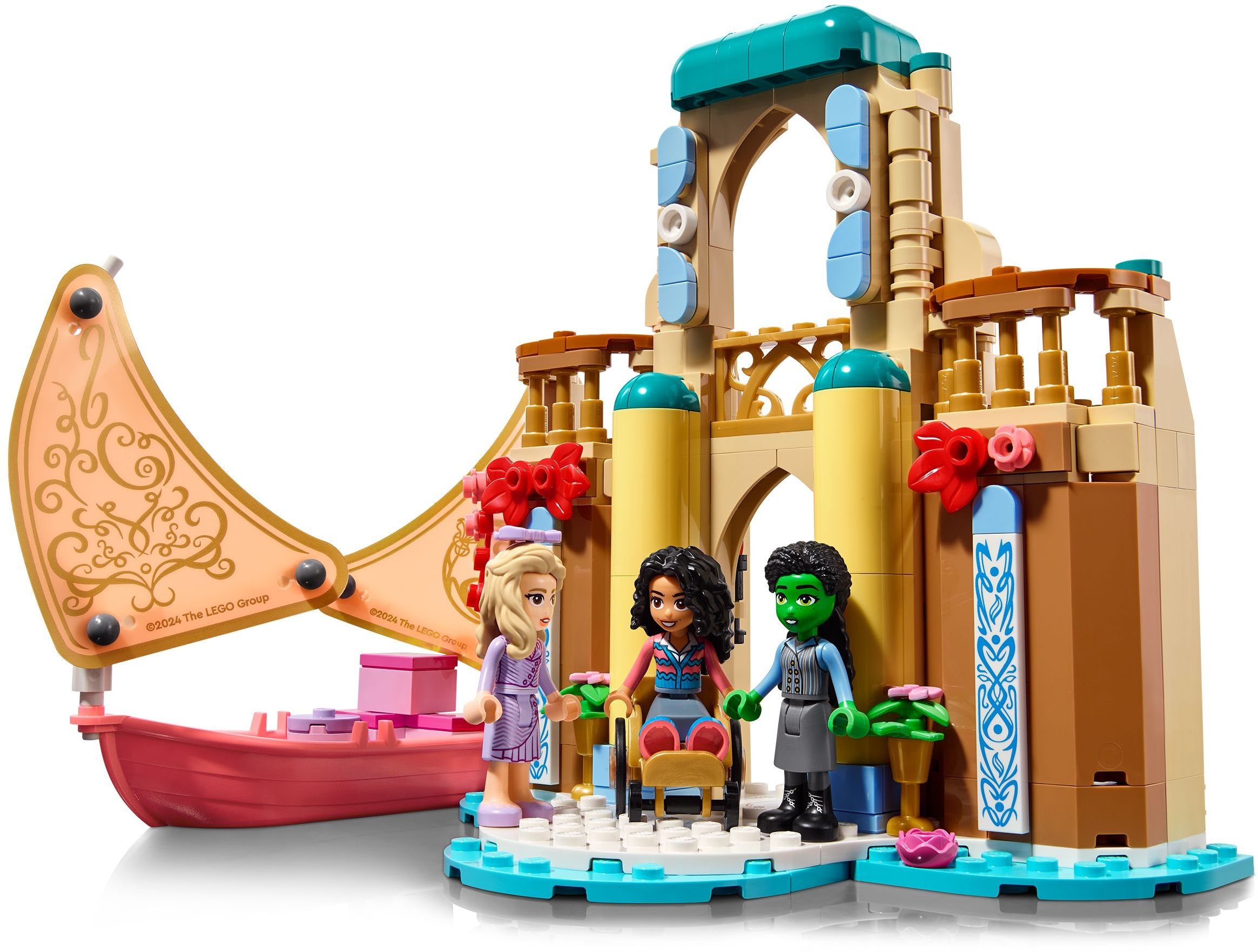 Конструктор LEGO 75681 Wicked Глинда, Эльфаба и Несароза в Университете Шыз фото 5