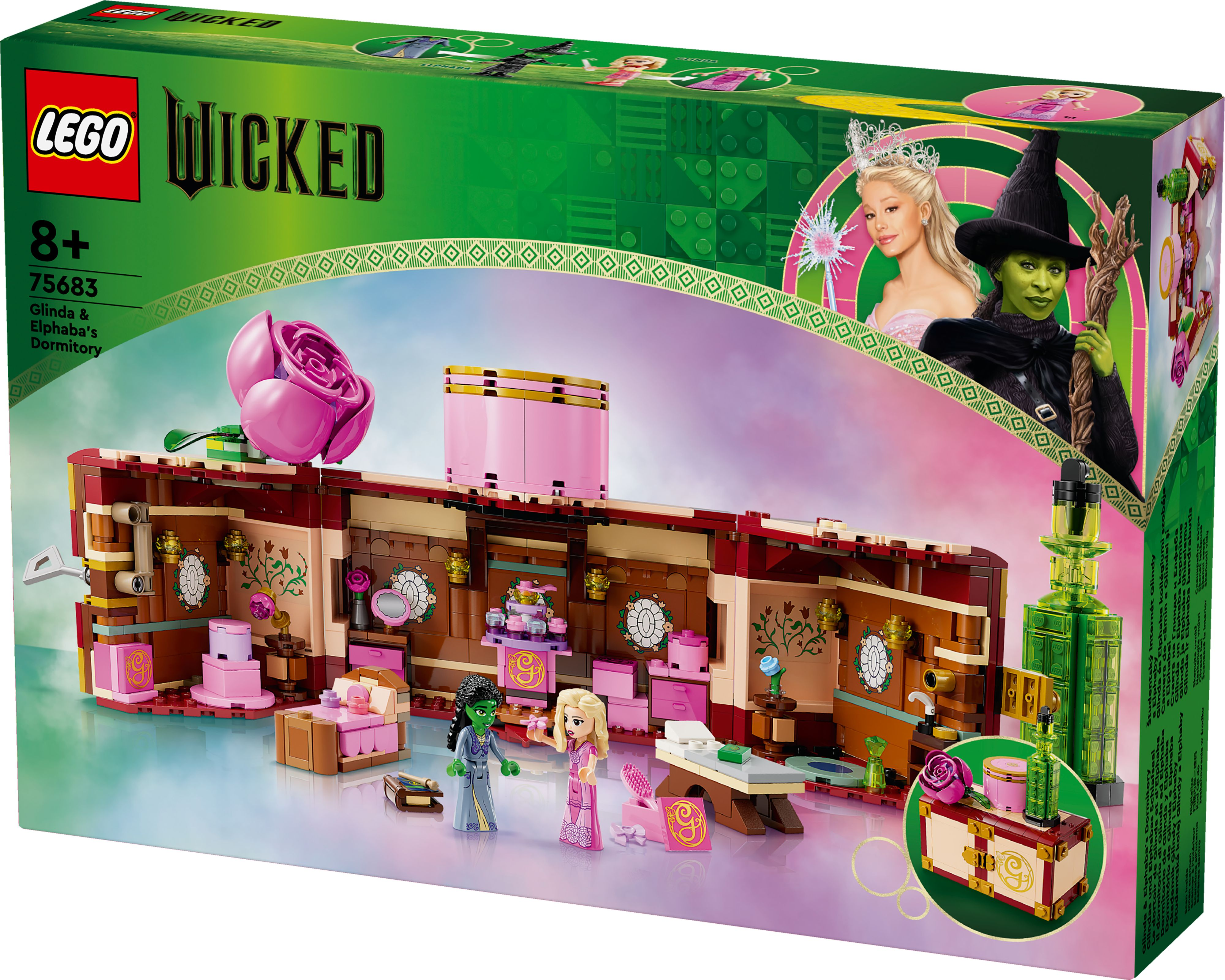 Конструктор LEGO 75683 Wicked Кімната Глінди та Ельфабифото3