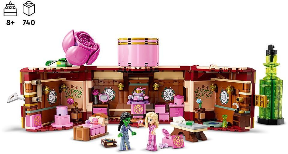 LEGO 75683 Wicked Комната Глинды и Эльфабы фото 2