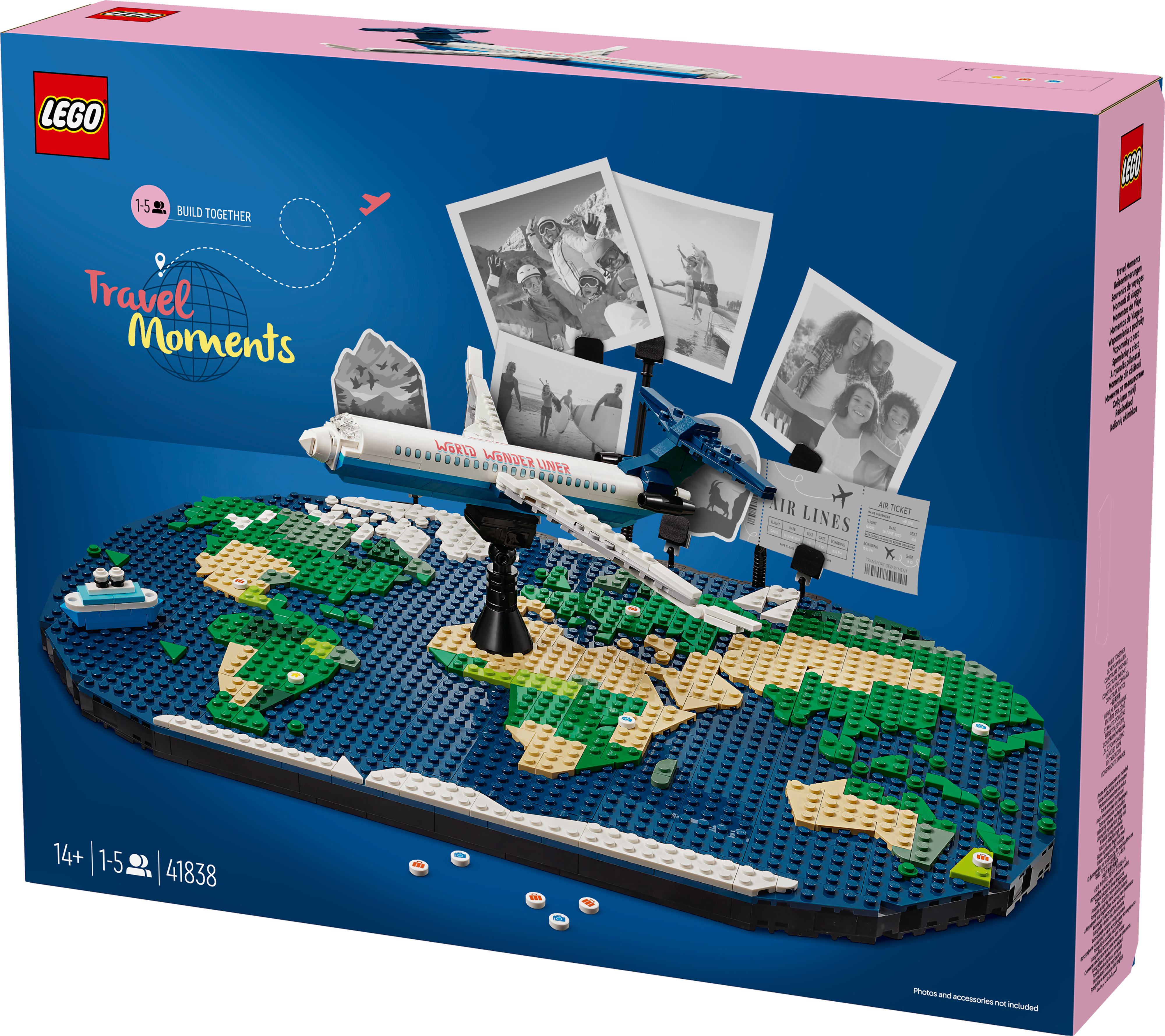 Конструктор LEGO 41838 Family Моменти з подорожейфото3