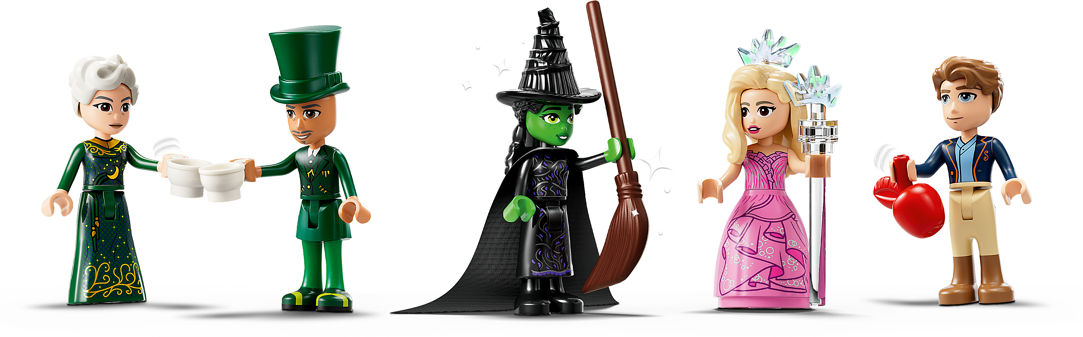 Конструктор LEGO 75684 Wicked Добро пожаловать в Изумрудный город фото 8