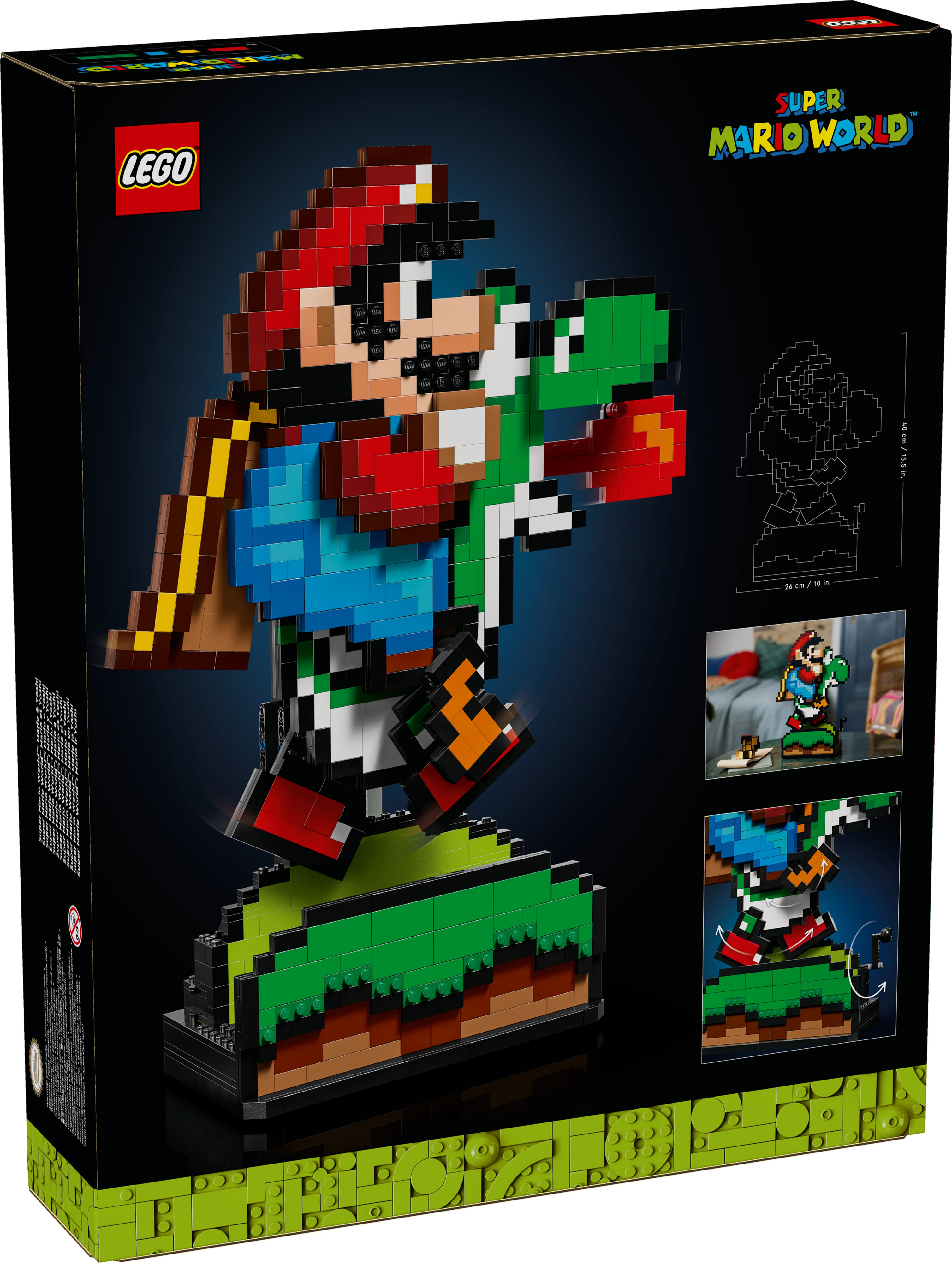 Конструктор LEGO 71438 Super Mario World: Маріо та Йошіфото25