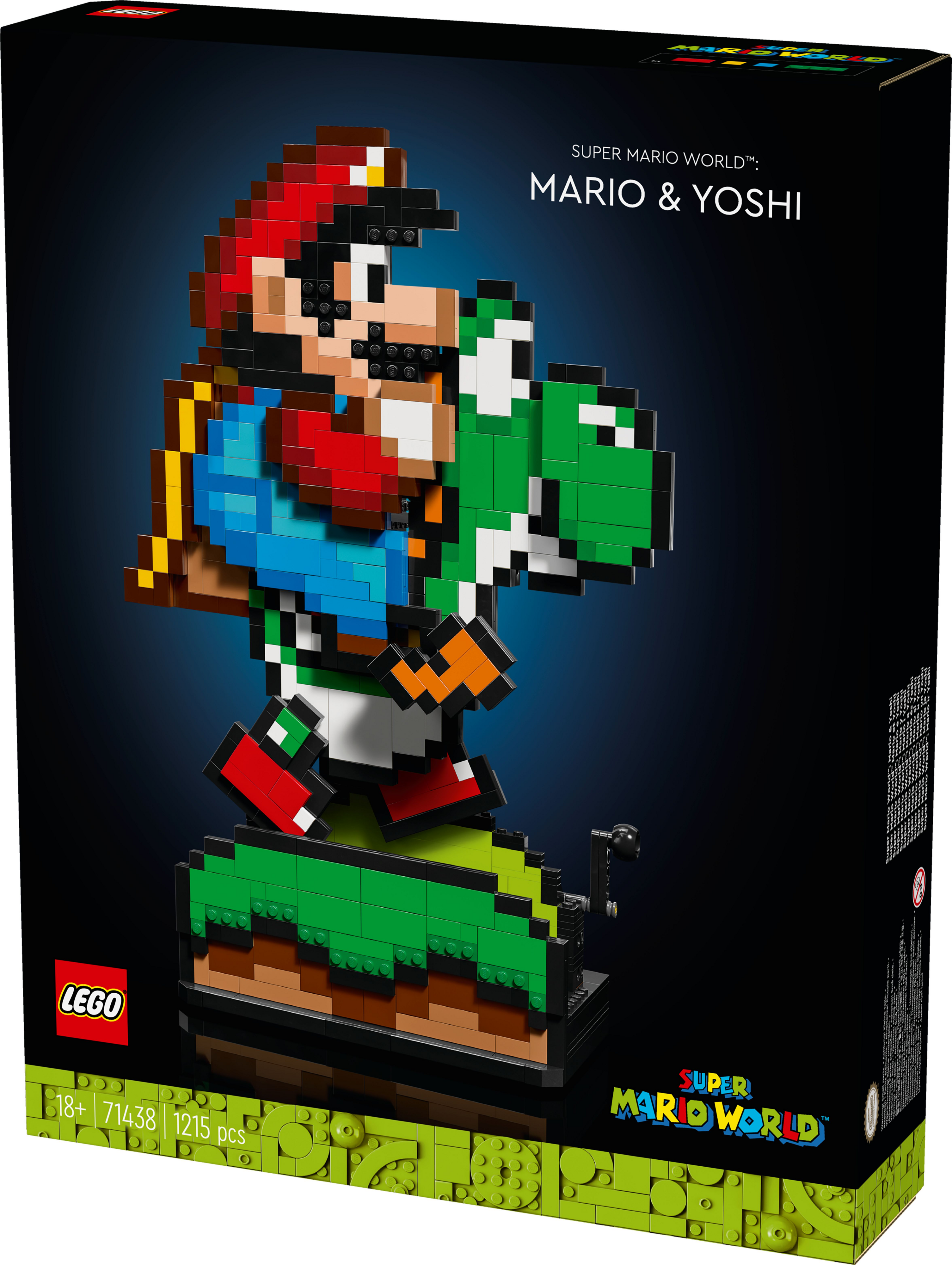 Конструктор LEGO 71438 Super Mario World: Марио и Йоши фото 3